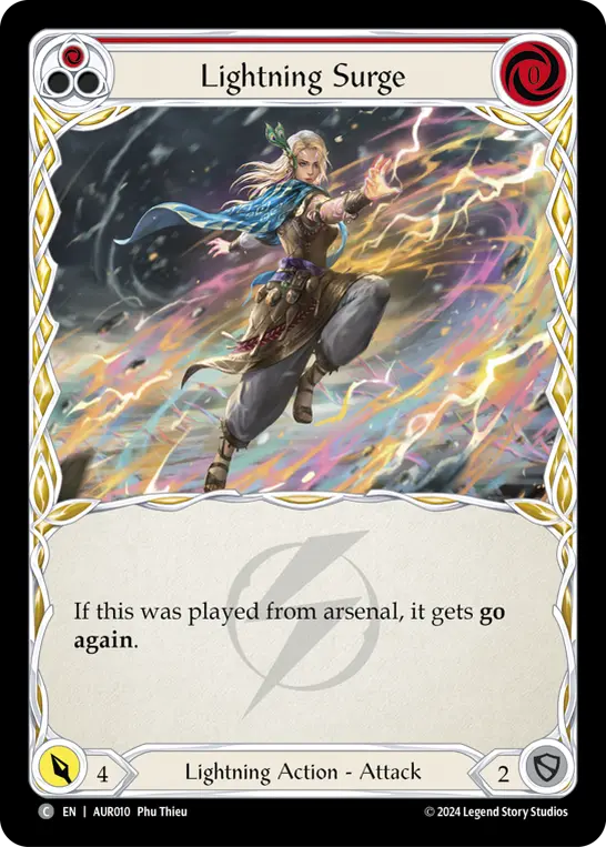 Lightning Surge - Red