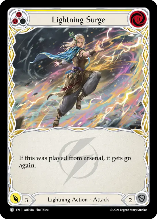 Lightning Surge - Yellow