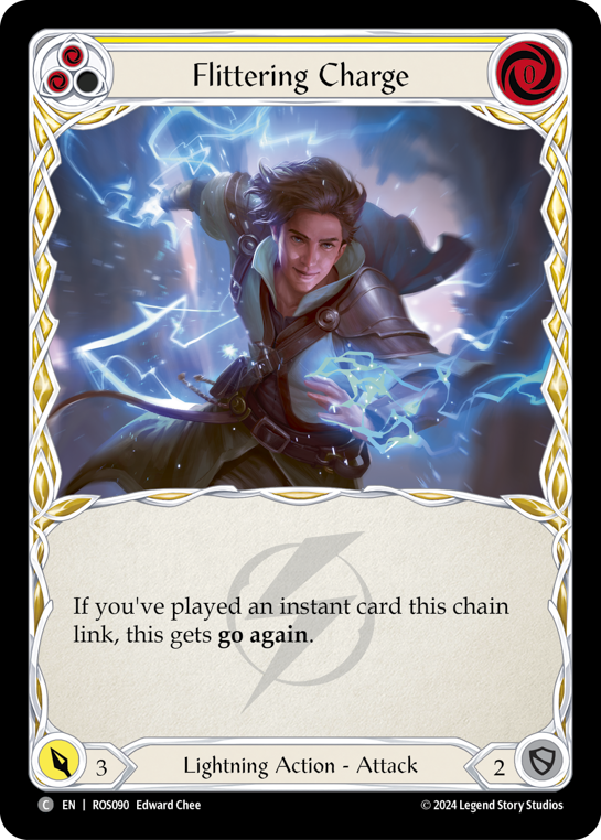 Flittering Charge - Yellow