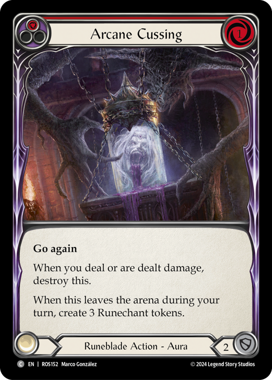 Arcane Cussing - Red