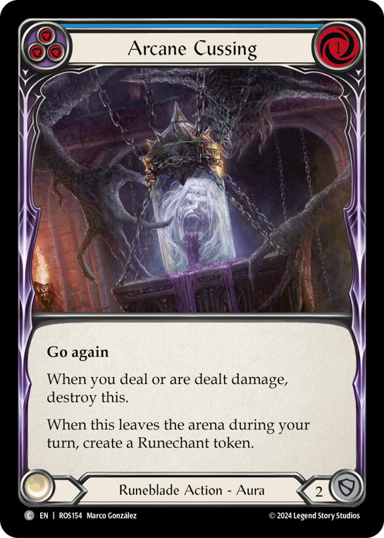 Arcane Cussing - Blue