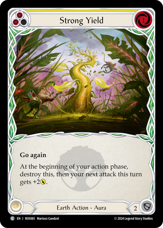 Strong Yield - Yellow