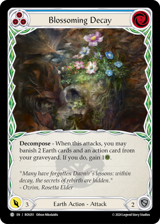 Blossoming Decay - Blue