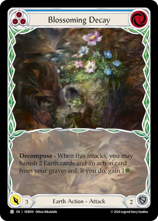 Blossoming Decay - Blue
