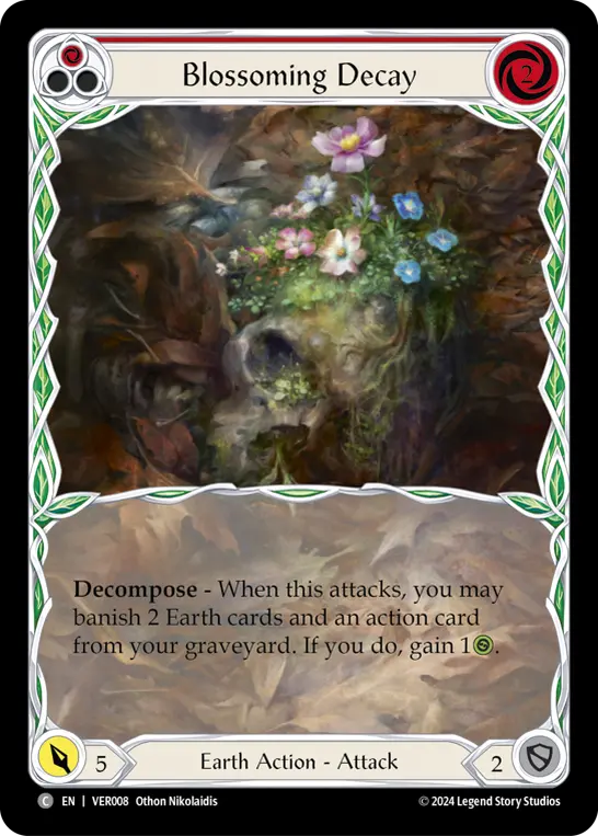 Blossoming Decay - Red