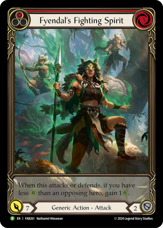 Fyendal's Fighting Spirit - Red