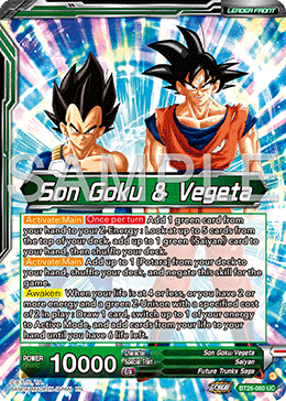 Son Goku & Vegeta // Vegito, Prodigious Fusion