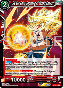 SS Son Goku, Begining of Deadly Combat