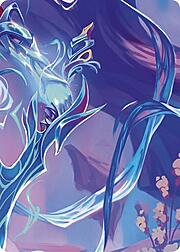 "Aurora, Shooting Star" Macro Puzzle Card