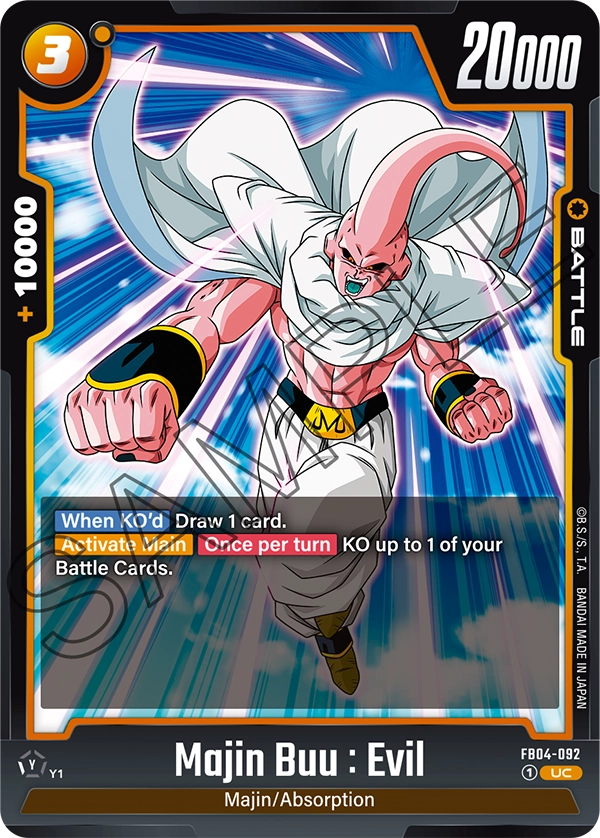 Majin Buu : Evil