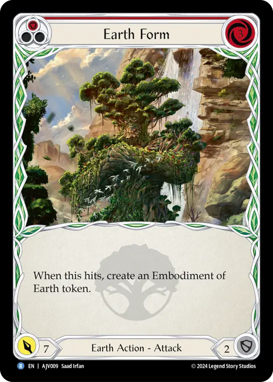 Earth Form - Red
