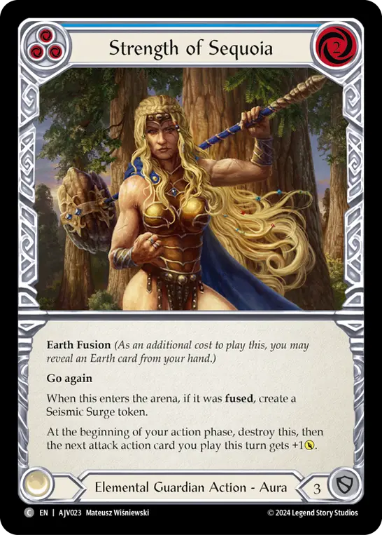 Strength of Sequoia - Blue