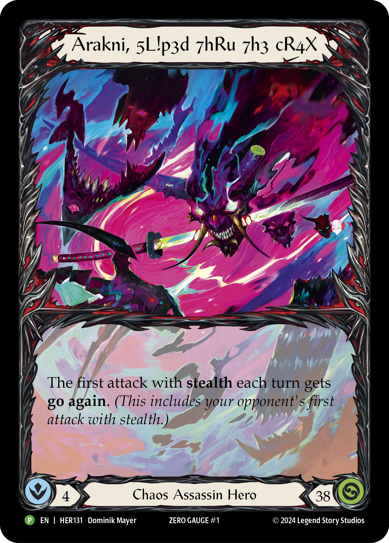 Arakni, Slipped Through The Cracks