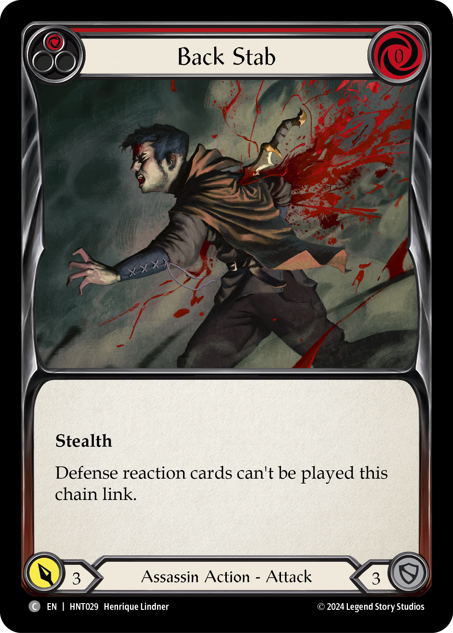 Back Stab - Red