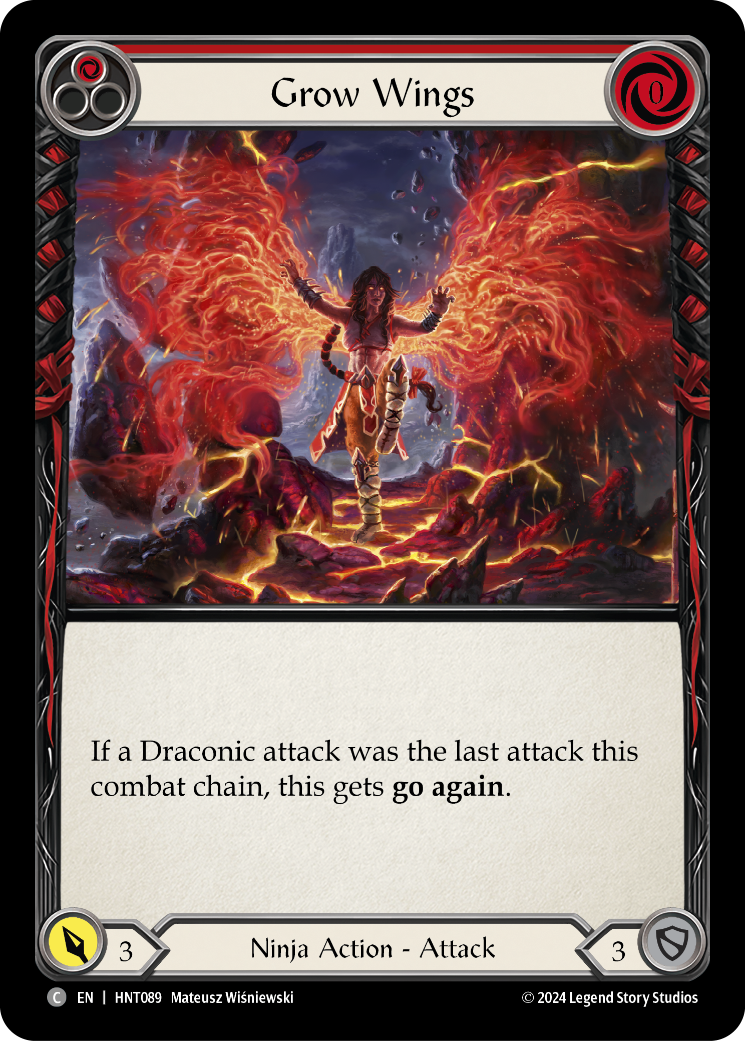 Grow Wings - Red