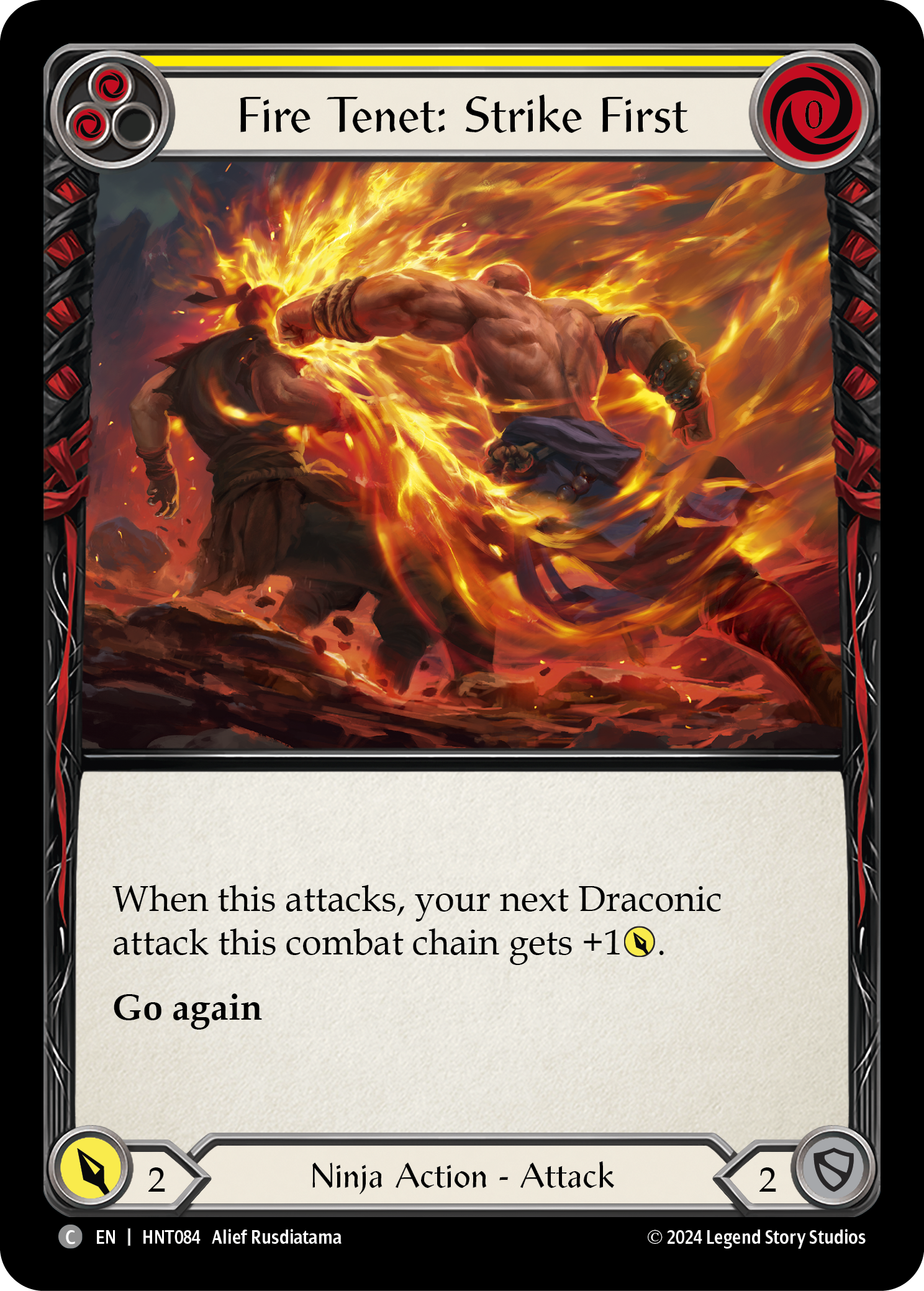 Fire Tenet: Strike First - Yellow