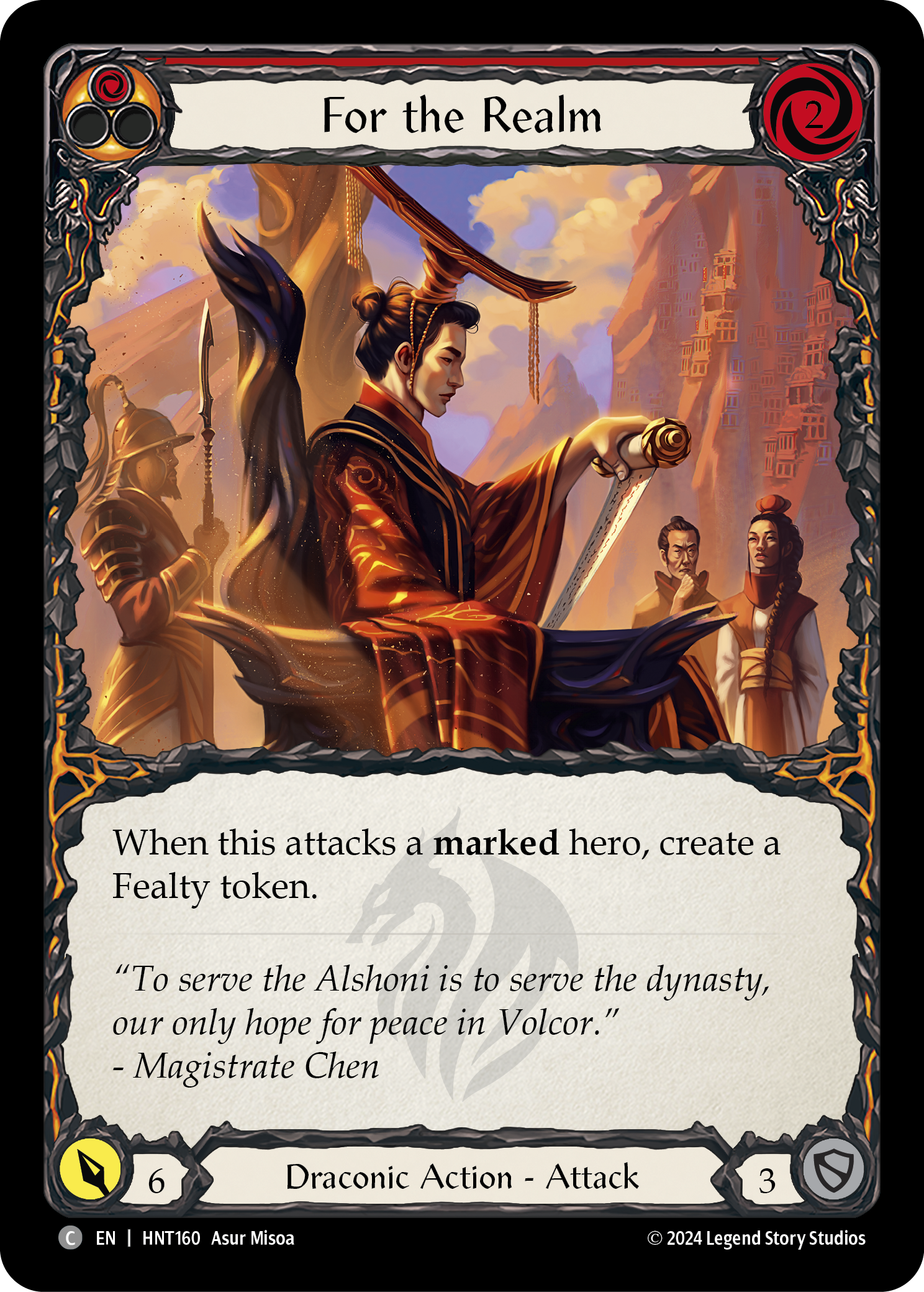 For the Realm - Red