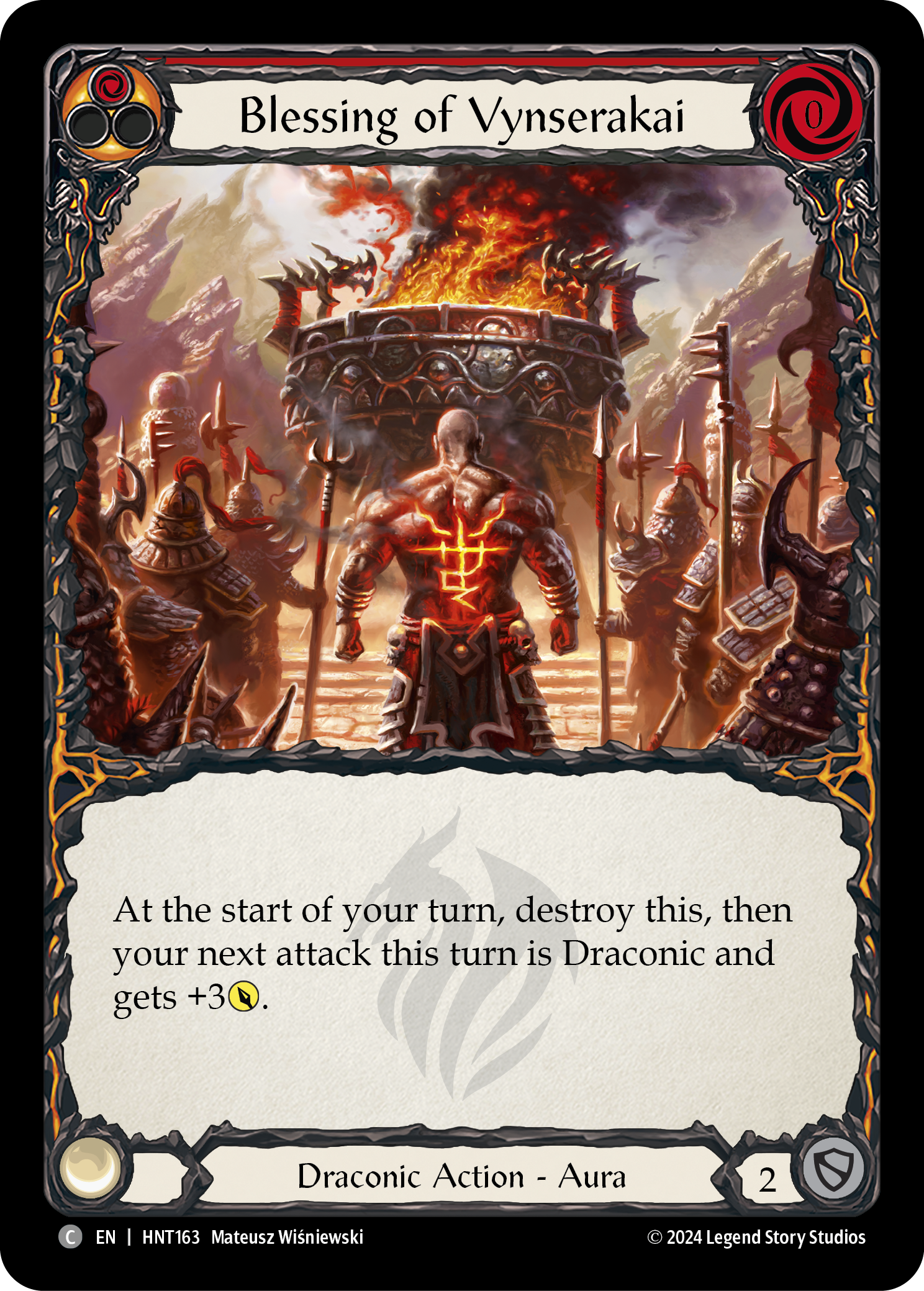 Blessing of Vynserakai - Red