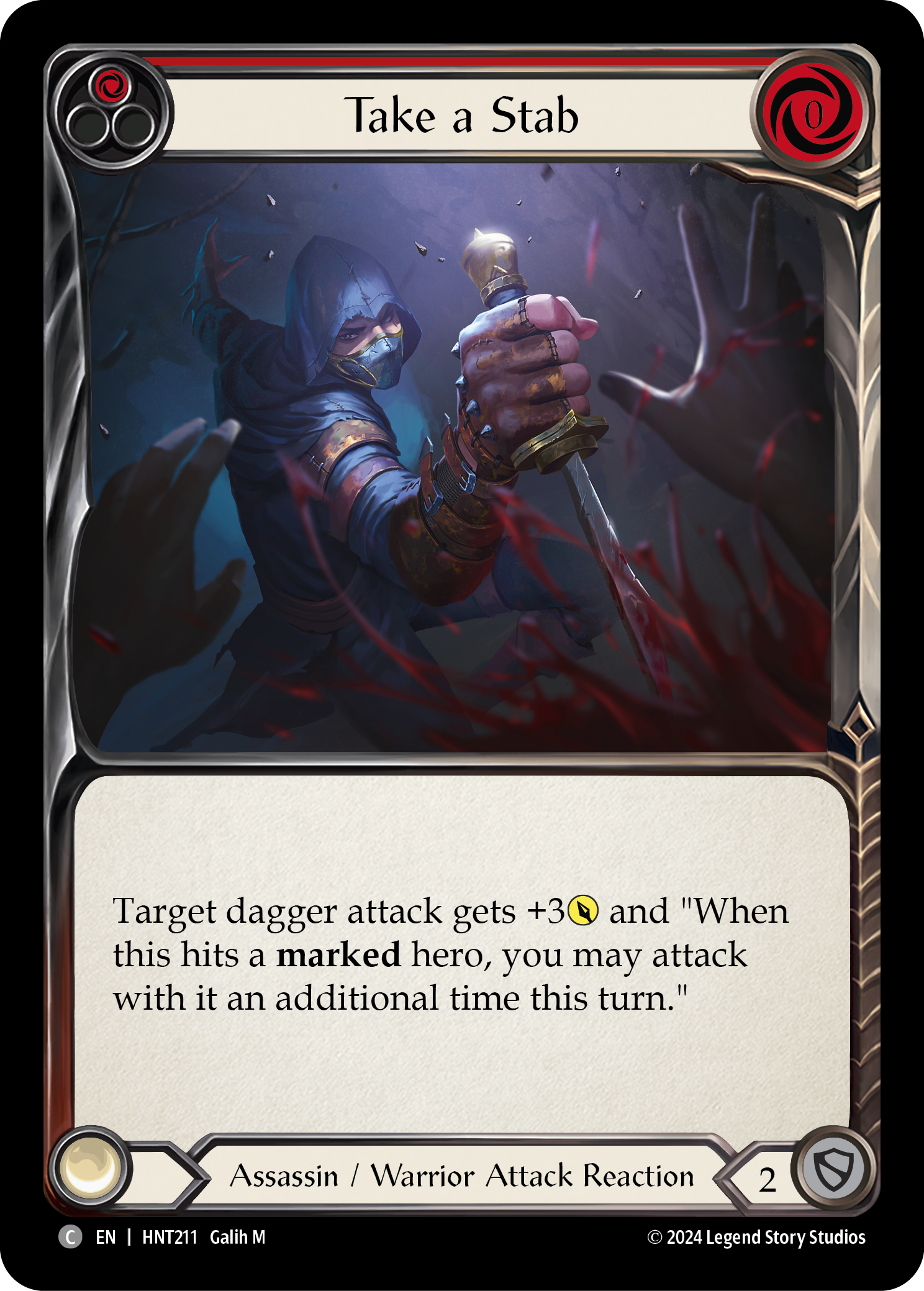 Take a Stab - Red
