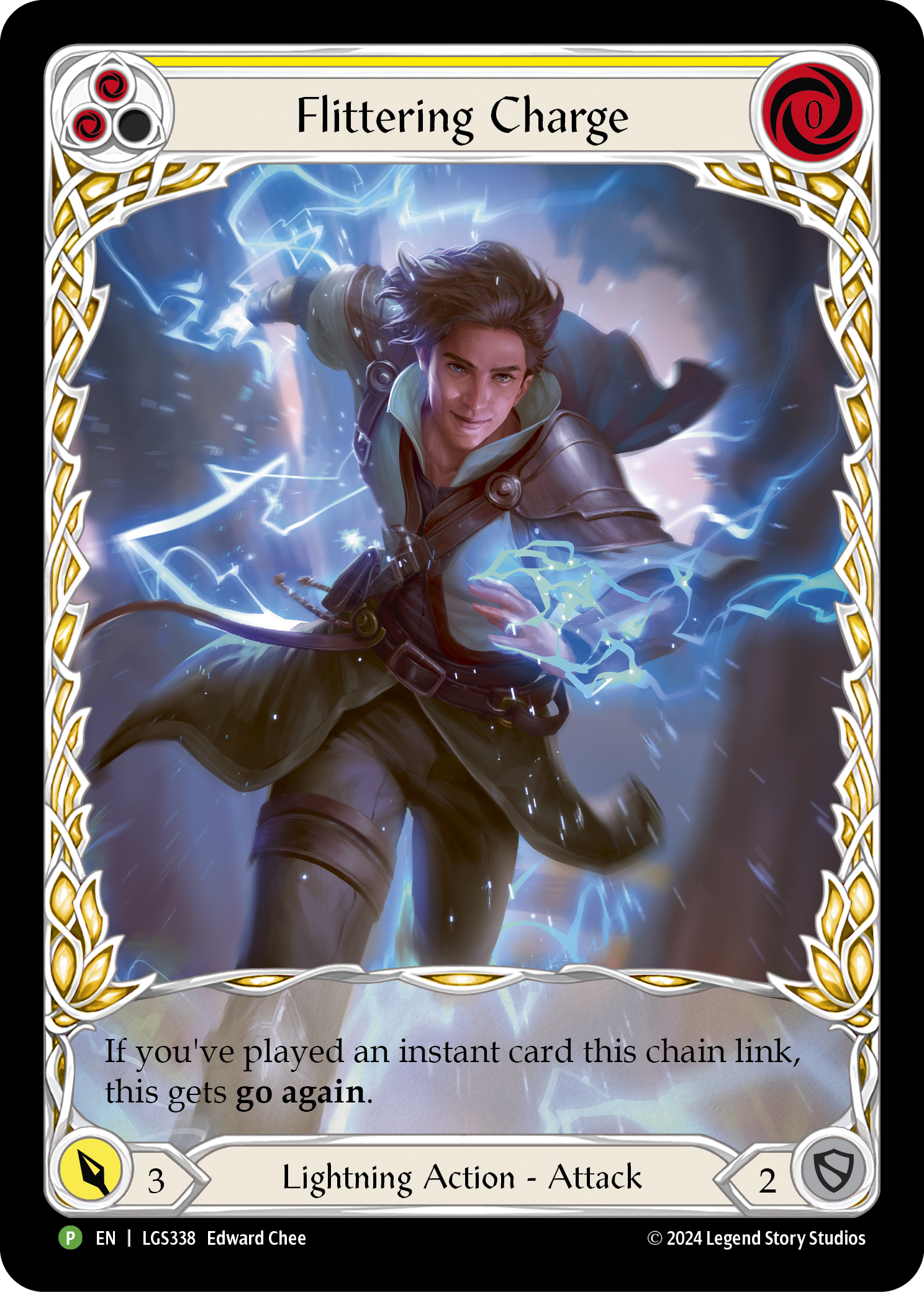 Flittering Charge - Yellow