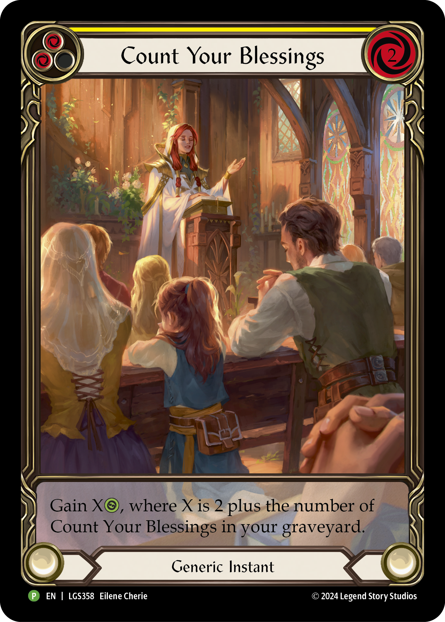 Count Your Blessings - Yellow