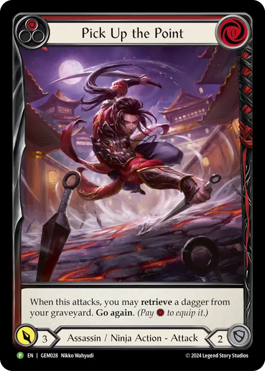 Pick Up the Point - Red