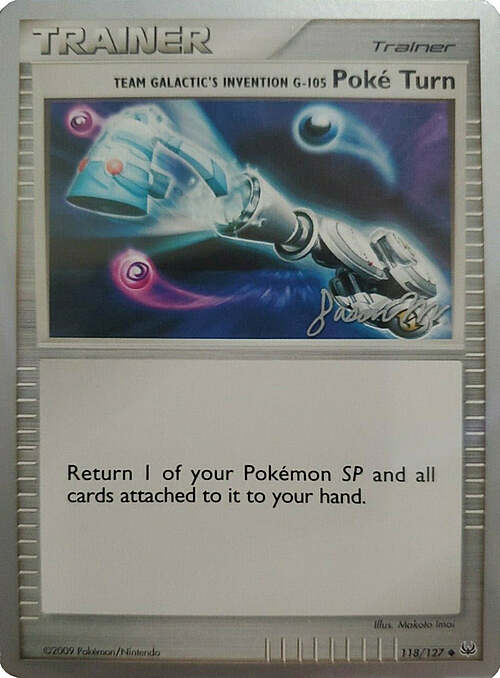 Team Galactic's Invention G-105 Poke Turn