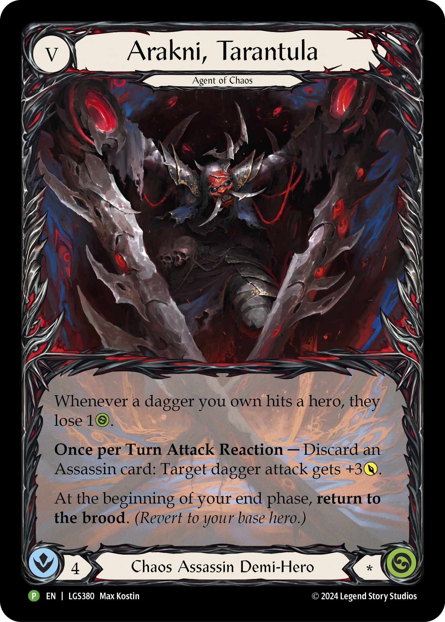 Arakni, Tarantula