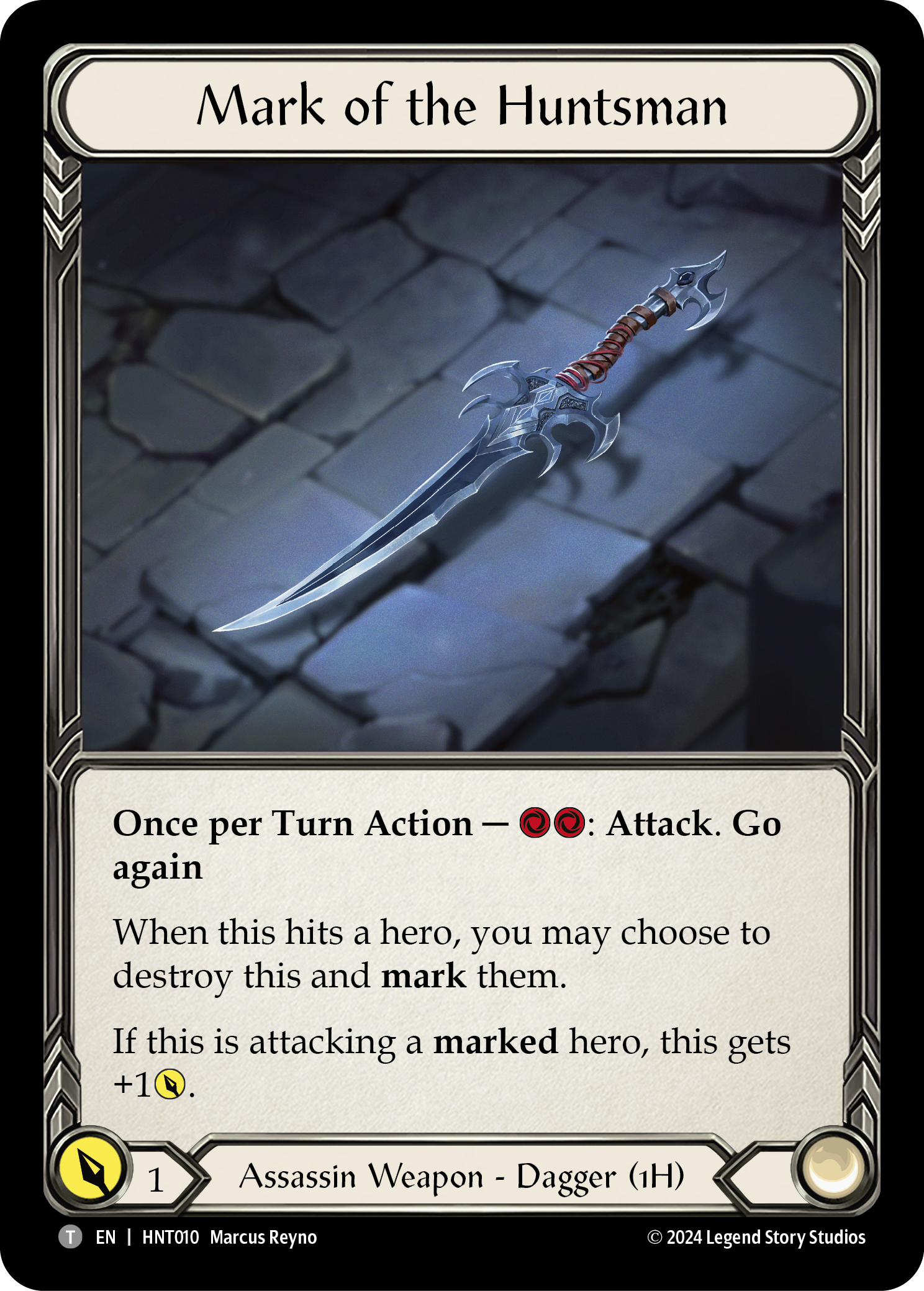 Mark of the Huntsman // Obsidian Fire Vein