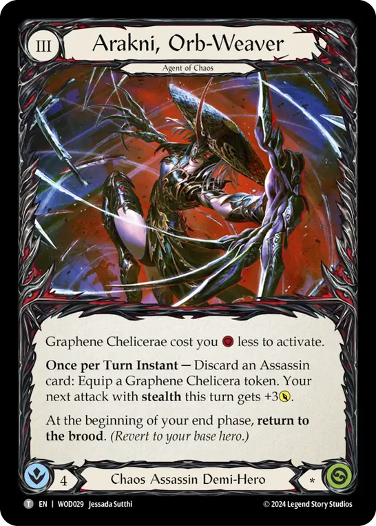 Arakni, Orb-Weaver // Arakni, Redback