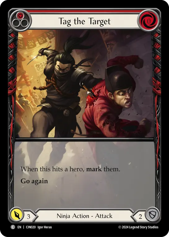 Tag the Target - Red