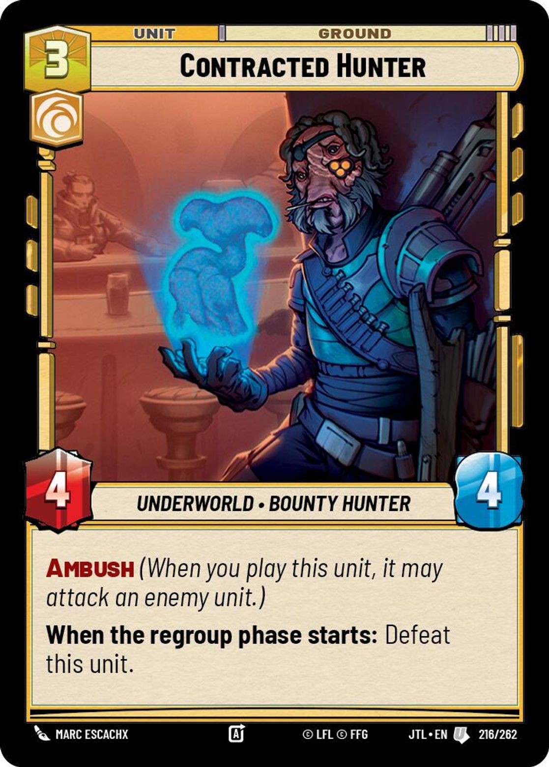 Contracted Hunter