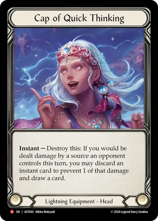 Cap of Quick Thinking
