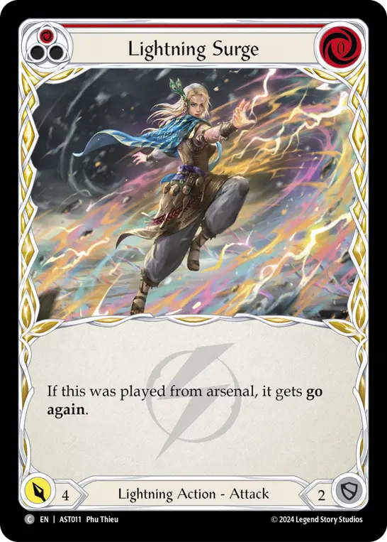 Lightning Surge - Red