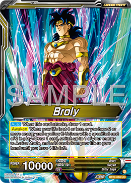 Broly // SS Broly, Big Action