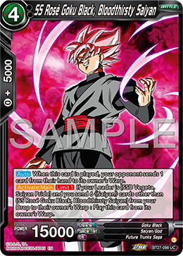 SS Rose Goku Black, Bloodthirsty Saiyan