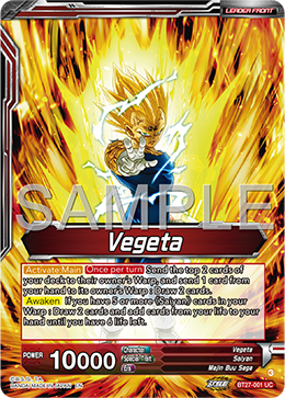 Vegeta // SSB Vegeta, Saiyan Pride
