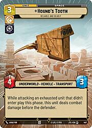 Hound's Tooth - Reliable and Deadly