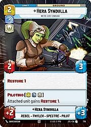 Hera Syndulla - We've Lost Enough