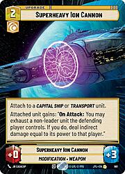 Superheavy Ion Cannon