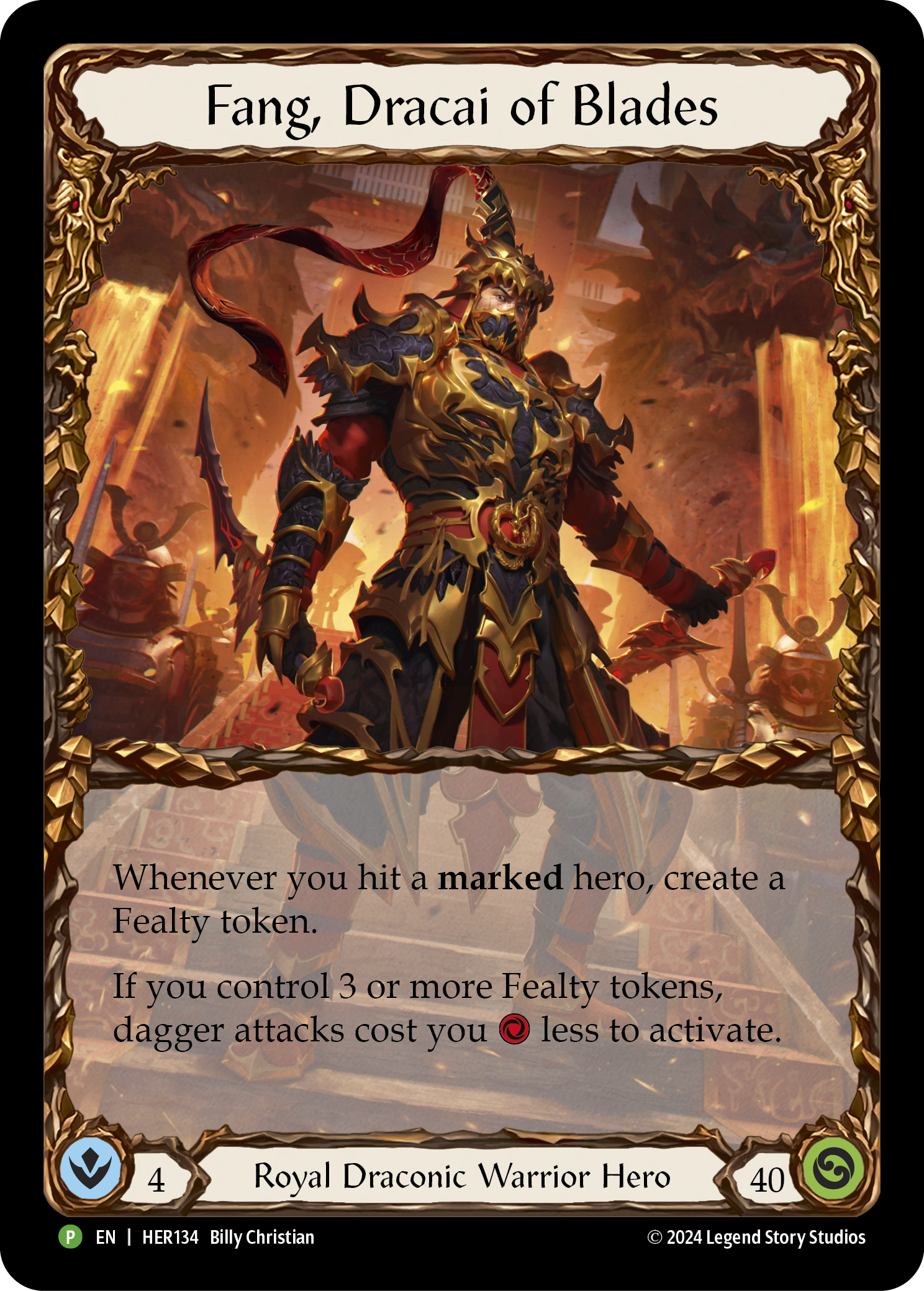 Fang, Dracai of Blades
