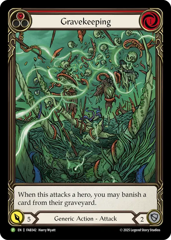 Gravekeeping - Red
