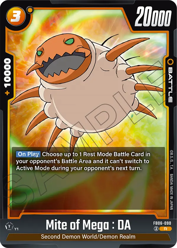 Mite of Mega : DA