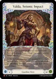 Valda, Seismic Impact
