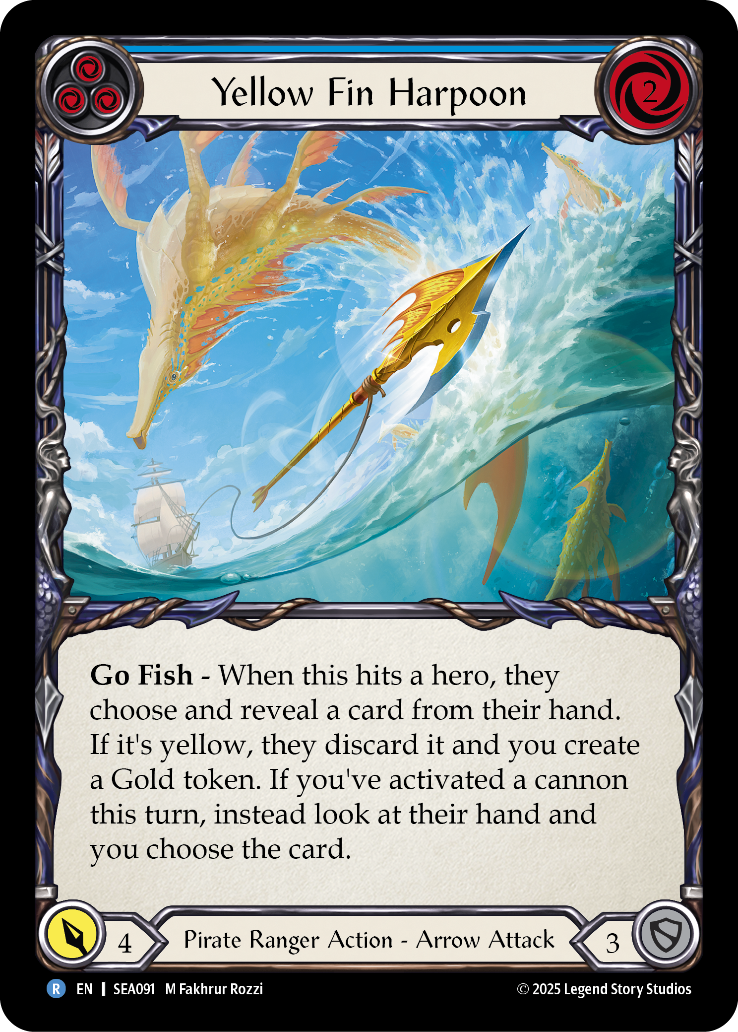Yellow Fin Harpoon