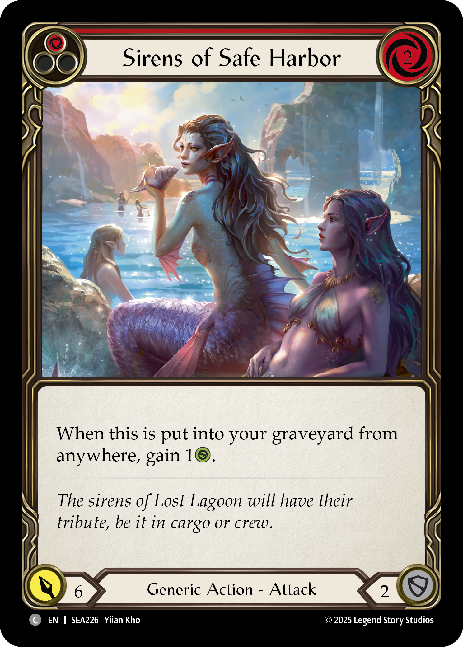 Sirens of Safe Harbor - Red