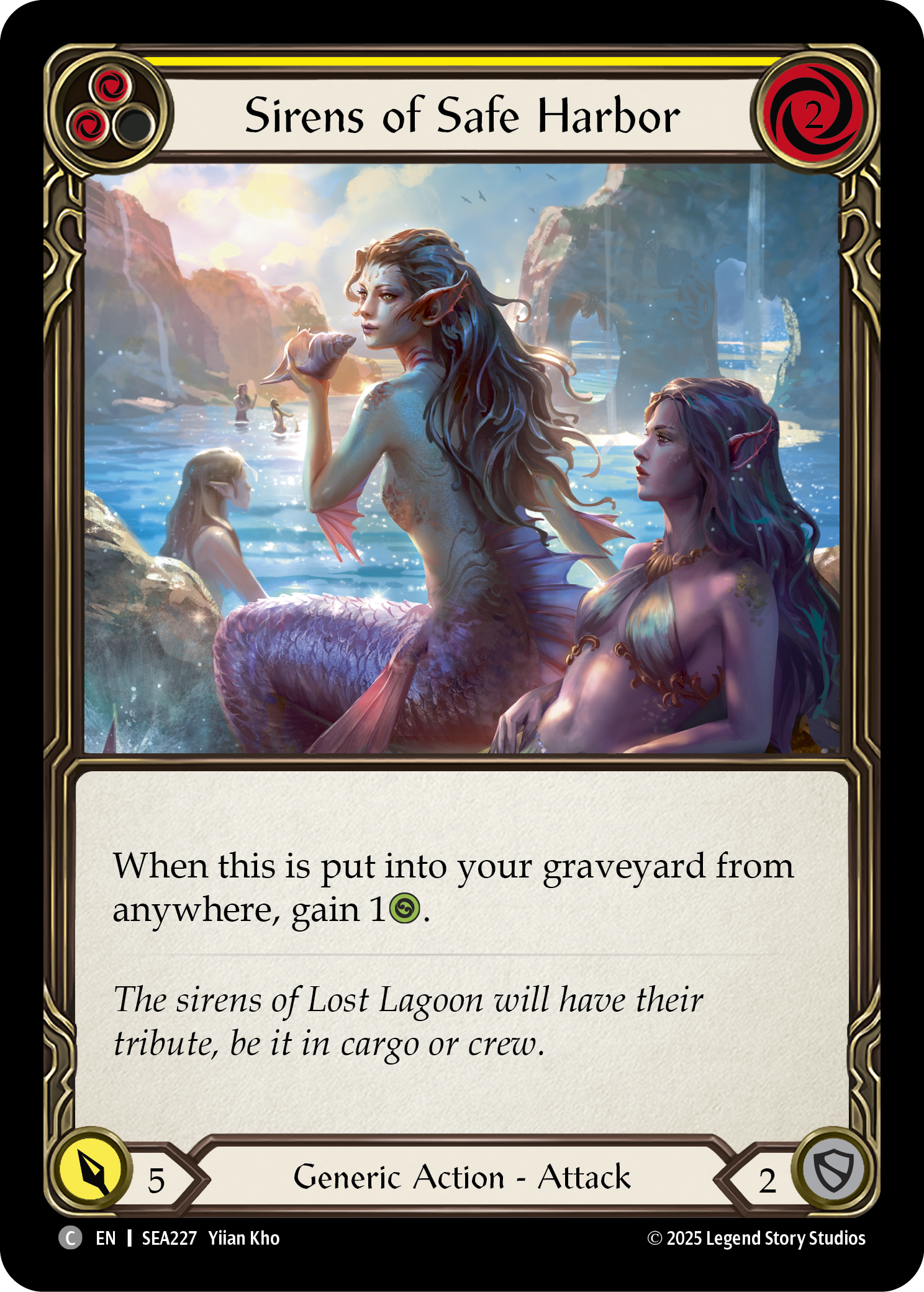 Sirens of Safe Harbor - Yellow