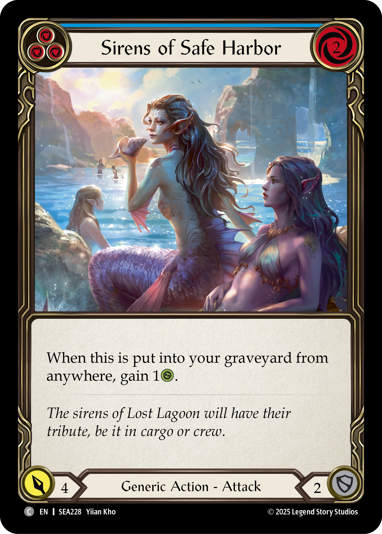 Sirens of Safe Harbor - Blue