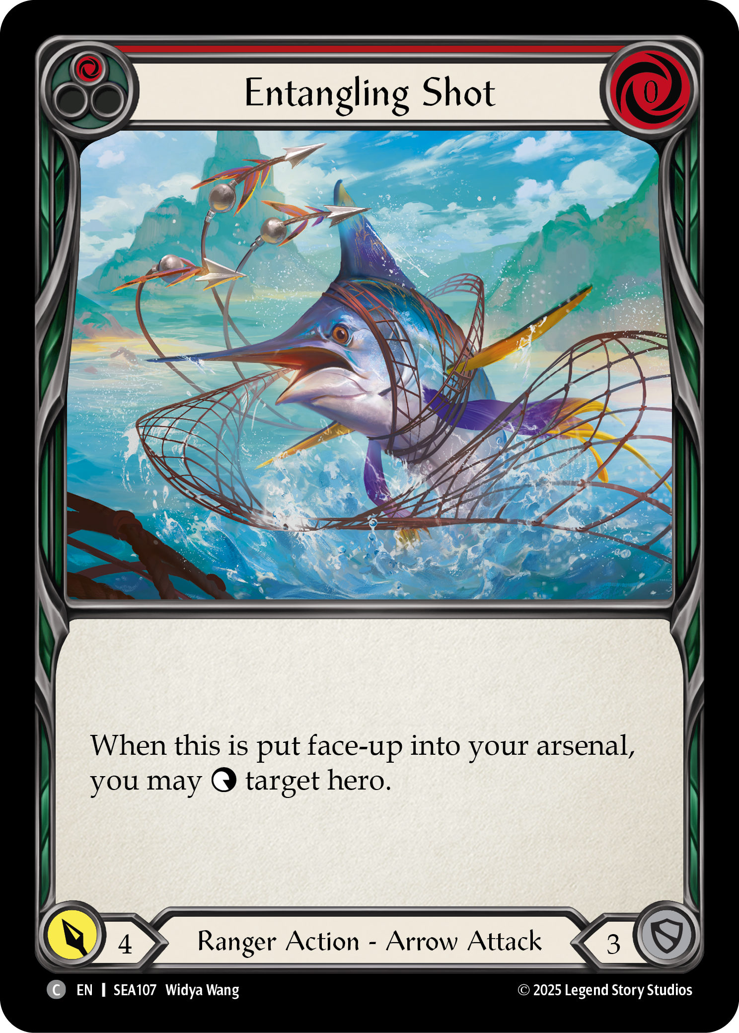 Entangling Shot