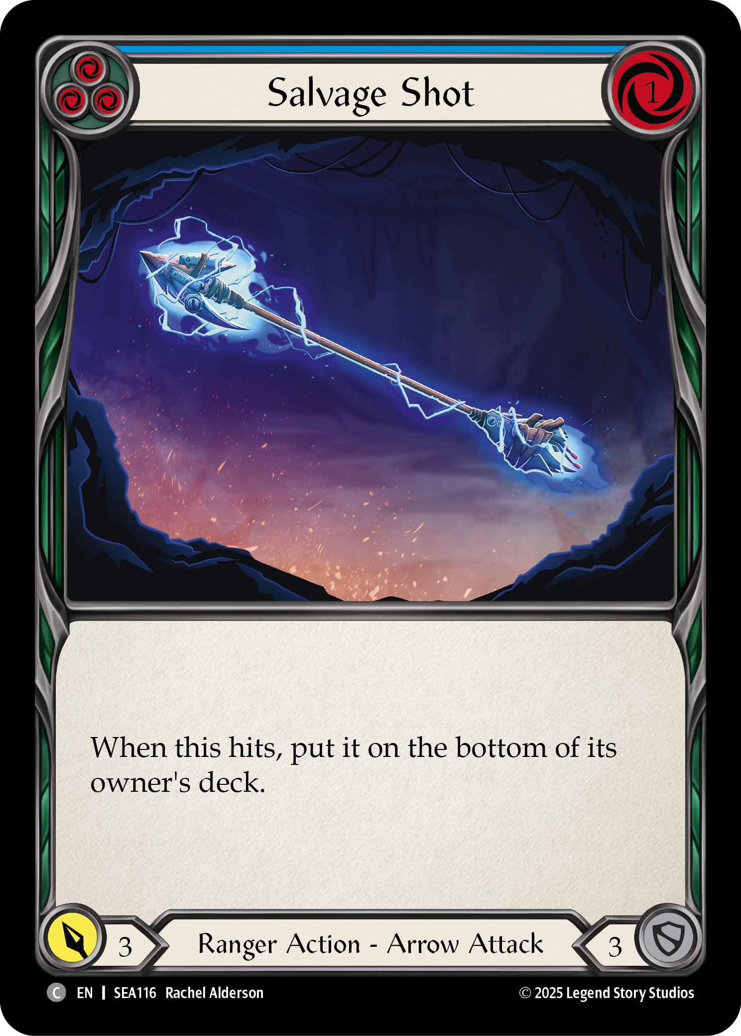 Salvage Shot - Blue